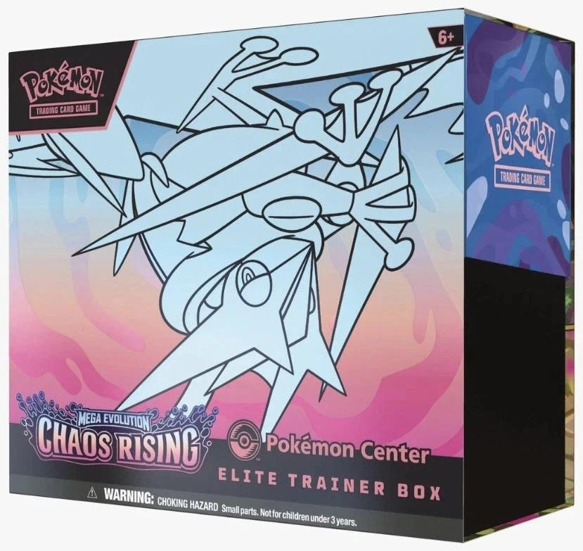 Pokemon Chaos Rising Pokemon Center Elite Trainer Box *Presale*